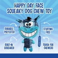 thumbnail image 2 of Scoochie Pet Products Happy Day Face Dog Plush Toy, 10.5-Inch, 2 of 5