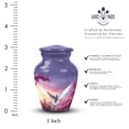 thumbnail image 2 of Nature-Inspired Dove Cherry Blossom Urn - Urns For Human Ashes Adult Female - Memorial Urns For Women - Burial Urns For Ashes Remains - Small Urns For Human Ashes Adult (Size - 3Inch,1Pcs), 2 of 5