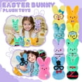 thumbnail image 2 of Peeps de peluche y juguetes de conejo de Pascua de animal de peluche 30cm, Conejos de Pascua decorativos, juguetes para rellenar cestas de Pascua muñecas. Sky Azul #71, 2 of 8