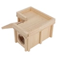 thumbnail image 4 of Small Pet Hideout Cabin, Sturdy Structure Cleanable Tunnel Toy Hamster House  For Guinea Pig, 4 of 8