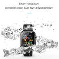 thumbnail image 3 of Gwong Electrónica 2pcs Watch Película protectora Anti-Dazzle Responsable TPU TPU Protector de pantalla impermeable para iWatch 6/5/4/3/2/1, 3 of 6