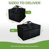 Bolsa Calentadora De Alimentos HotLogic - 120V, Color Azul Cachemira, Ideal Para Grupos Y Eventos