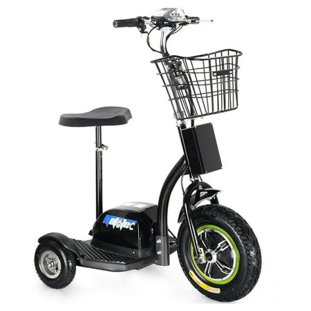MotoTec 500 Watt 48V 3 Wheel Electric Trike Mobility (Best Mobility Scooter Brands)