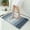 Blue, variant on Hohaski Bathroom Absorbent Mat Bedroom Door Mat Bathroom Kitchen Waterproof Non Slip Carpet Floor Mat