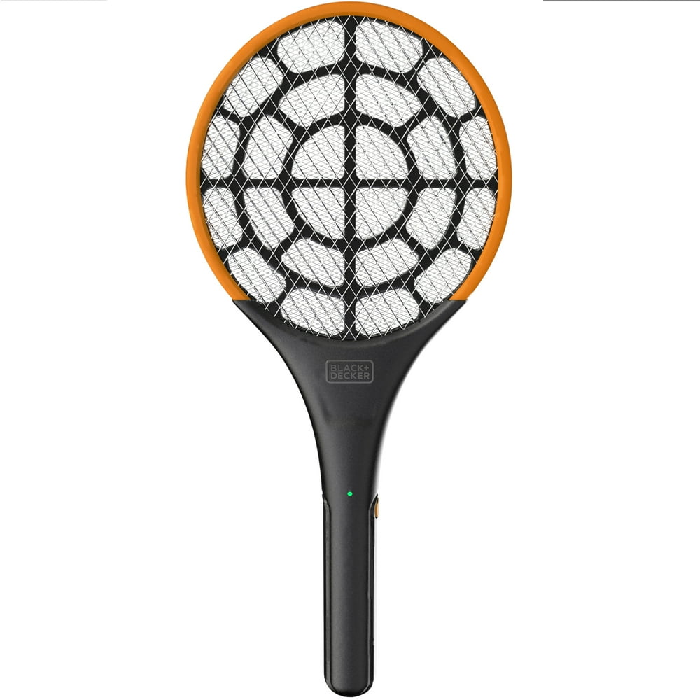 Black + Decker Electric Fly Swatter Large Handheld Indoor & Outdoor