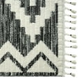 thumbnail image 4 of Luxe Weavers South Western Geometric Fringe Black 5x7 Area Rug, Indoor Carpet, 4 of 8