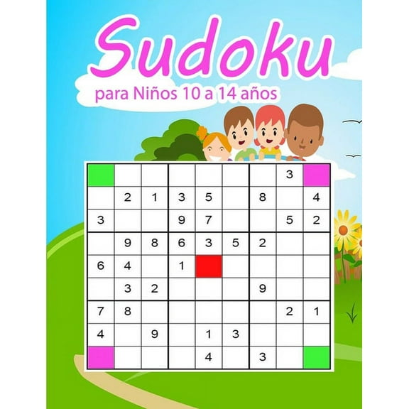 Sudoku para Niños 10 a 14 años: Juegos De Lógica Para Niños 10-14 años- 9x9 Puzzle Clásico- Letra Grande (Paperback)