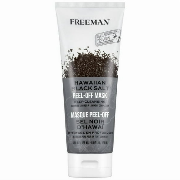 Freeman Masque Pelable au Sel Noir Hawaïen Exotique, 175 ml