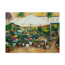 Trademark Fine Art 'Fleurs De Princess' Canvas Art by Betty Lou