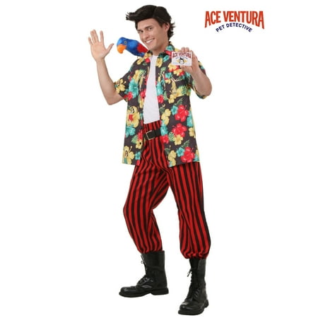 Ace Ventura Costume with Wig