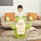 thumbnail image 3 of Cute 3D Muscle Frog Plush Toy - Super Soft Huggable Green Froggy Doll, Adorable Stuffed Frog for Kids Birthday Gift, 3 of 5