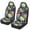 Floral, variant on Uorisanigo Daisy Car Seat Covers Elastic Fabrics Waterproof Car Seat Cover Easy to Install Auto Interior Accessories 2 Pcs Set for SUV, Vans,Sedan,Truck