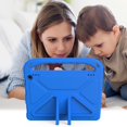 thumbnail image 6 of Dteck Case for Amazon Fire HD 10 2021/HD10 Plus 2021 10.1-inch Kids Tablet Case 11th Generation,Kids Friendly EVA Foam Shockproof Handle Kickstand Case Lightweight Protective Cover,Blue, 6 of 6