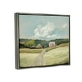 thumbnail image 3 of Stupell Industries Road Leading Home Countryside Mountain Landscape Luster Gray Framed Floating Canvas Wall Art, 16x20, by Ziwei Li, 3 of 8