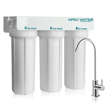 

APEC - Super Capacity 3 Stage Under Counter Water Filtration System (WFS-1000)