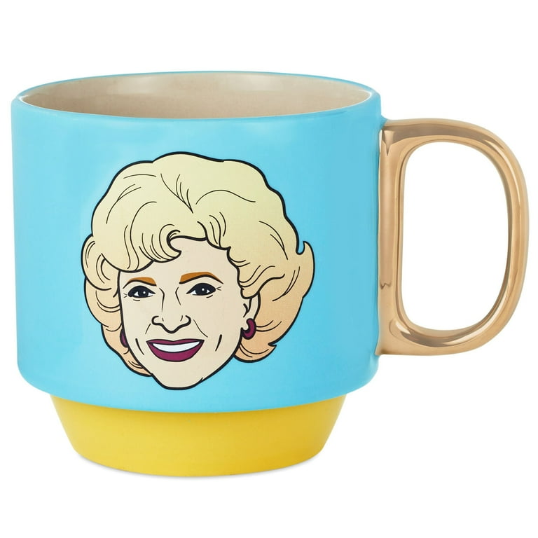 Hallmark's Golden Girls Rose Coffee Cup 'Can I Ask a Dumb