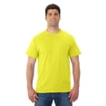 thumbnail image 1 of Jerzees Mens DRI-POWER Active Short Sleeve Crew T-Shirt, 5X, Neon Yellow, 1 of 1