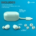 thumbnail image 6 of JLab Go Pop+ True Wireless Earbuds, Mint, Bluetooth, IPX4, Be Aware Mode, Customize Sound, Controls, 6 of 7