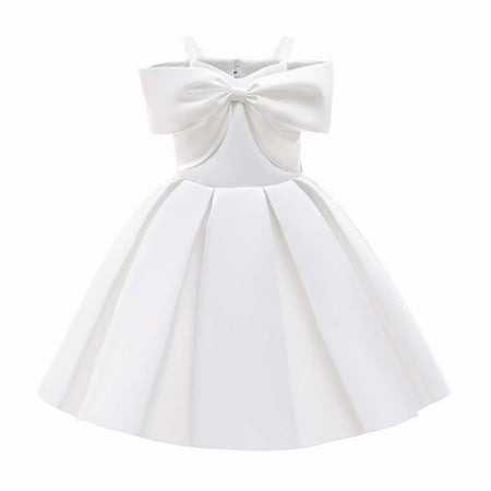 

XIEULQP Baby Girl Clothes Girls Dress Children s Clothes Summer Dress Suspender Dress Foreign Style Princess Dress Children s Dress Summer Dress White