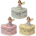 thumbnail image 2 of HELIAHO Cute Angel Jewelry Storage Box Small Storage Organizer Earring Coin Container Gift For Women Girls Earring Coin Container CJ911-40897, 2 of 8