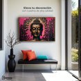 thumbnail image 3 of Cuadro Decorativo Marco Flotante Buda Reflejo Oro Rosa 90x60 Canvas Revolution, 3 of 3