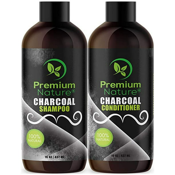 Charcoal ShampooConditioner Sulfate Free Natural Volumizing