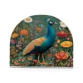 thumbnail image 2 of Qxltty Peacock Acrylic Napkin Holder Set of 1 Transparent Dining Table Kitchen Cafeteria Home Decor 4.1x4.9x1.97in, 2 of 9