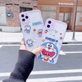 thumbnail image 3 of Samsung Galaxy S21 S20 Note 20 Ultra A72 A52 A32 A12 A51 A71 A70 A50 A50S A30S Note 10 Pro S10 S9 S8 Plus Doraemon Skin-feeling Phone Cover with Camera Protection, 3 of 3