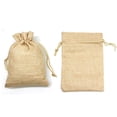 thumbnail image 4 of Bolsa de regalo de lino Moyic 10 piezas con cordón de arpillera vintage a prueba de polvo 10*14cm, 4 of 6