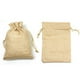 thumbnail image 4 of Inteprter Bolsa de regalo de lino de 10 piezas, arpillera con cordón, almacenamiento a prueba de polvo, regalos, bolsa de embalaje de dulces, Type3 NO3, 4 of 6