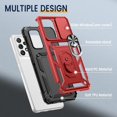 thumbnail image 3 of for Samsung A53 5G Case, Galaxy A53 5G Case with Camera Cover & 360°Kickstand Ring with Tempered Glass Screen Protector, Military Grade Shockproof Protective Cover for A53 5G Case, 3 of 14