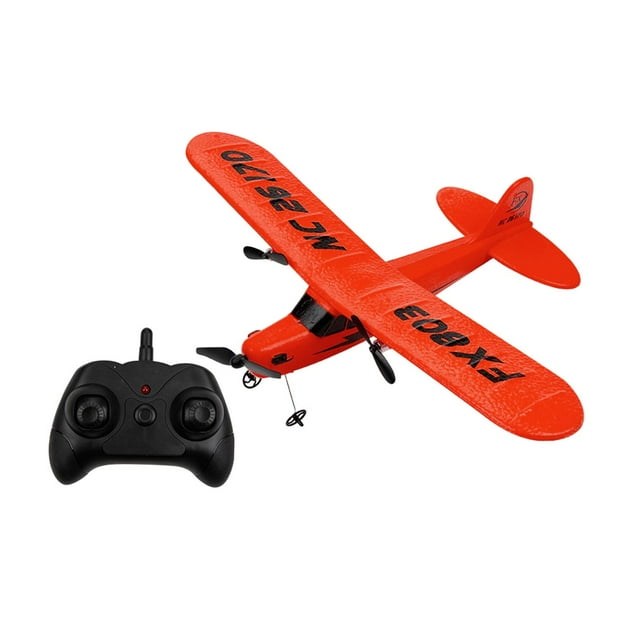 Avión de control remoto 3 Envergadura 182 Fijo RC Remoto 2 Control remoto Avión RC Ligero rojo
