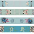 thumbnail image 4 of Easter Table Runner Festive Bunny Egg Small Print Vintage Easter Decoration Linen Tablecloth Easter Home Decor Christmas Table Runners 48 Inches Long, 4 of 4