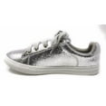 thumbnail image 4 of Forever Young Women's Metallic Textured Lace up Sneakers, 4 of 5