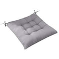 thumbnail image 2 of Chair Cushion Solid Color Frosted Chair Cushion Dining Chair Cushion Office Student and Winter Seat Cushion Non Fading Car Seat, 2 of 2