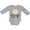 AC-Heather Grey, variant on Inktastic Mimi and Poppop Love Me Grandchild Boys or Girls Long Sleeve Baby Bodysuit