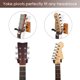 thumbnail image 4 of Soporte de pared para guitarra SNIGJAT, soporte de madera dura, paquete de 2 unidades para guitarra, 4 of 9