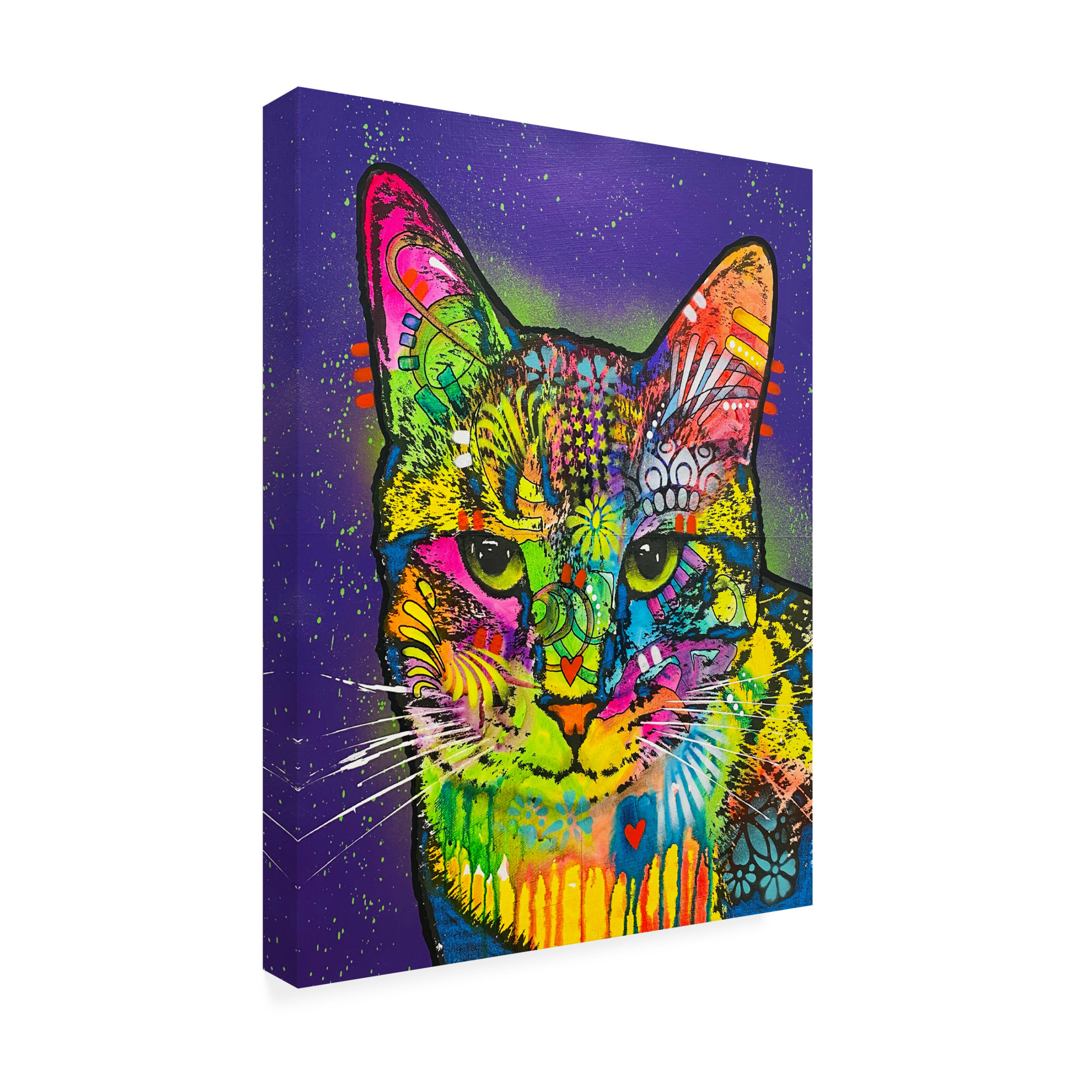 Canvas Wall Art - Dean Russo 'Got Any Scritches For Me' Wall Art for Living Room, Bedroom, or Office Décor by Trademark Fine Art - 24 x 32 Inches