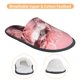 thumbnail image 3 of Fotbe Delicate Pink Carnations Pantuflas Peludas para Mujer con Estampado, Zapatillas de Peluche, Zapatos de Invierno para Casa, Uso Interior y Exterior-Medium, 3 of 8