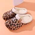 thumbnail image 3 of Pantuflas de algodón con suela de goma Pallene para mujer, cálidas, antideslizantes, impermeables, para el hogar, resistentes al desgaste, para exteriores, cómodas, 3 of 5