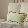 thumbnail image 4 of Pillow Covers under $5! kkbbma Ruffle Pillow Cases Standard Size, Ruffled Pillow Covers, Wrinkle Resistant Pillowcases 18.89×29.1 inch, Ruffled Pillow Shams, 4 of 6