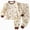 H01-Brown, variant on TOWED22 Kids Toddler Girls Clothes Print Graphic Top Pullover Pants Fall Winter 2Pcs Outfit Set Size:2-3 Y,Color:Brown