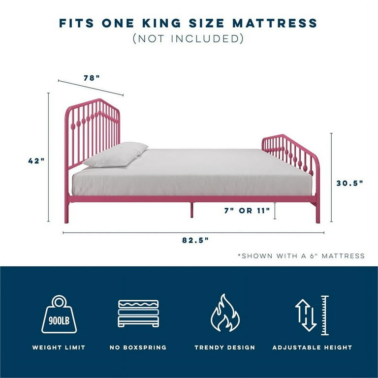 Bushwick platform bed king deals