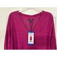 thumbnail image 4 of Mario Serrani Womens Dressy V-Neck Top Long Sleeves Pullover (1797412), 4 of 8