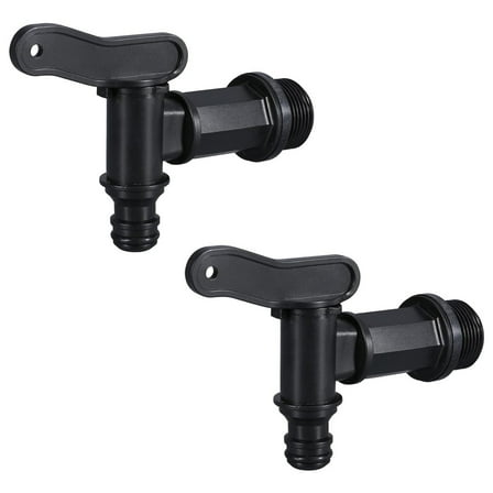 Faucet For Rain Barrel Connector, Snap-Fit Design Ensures Quick Installation And Use