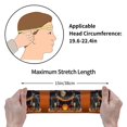 thumbnail image 6 of Daiia Halloween Decoration printed Men's Performance Headband,Sports Headbands,Moisture Wicking Workout Headband, 6 of 9