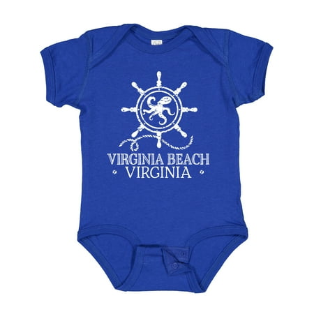 

Inktastic Virginia Beach VA Nautical Gift Baby Boy or Baby Girl Bodysuit