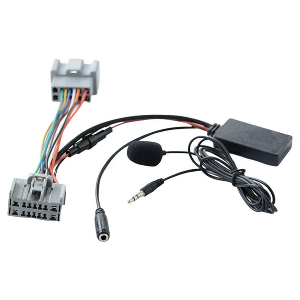 Bluetooth 5,0 adaptador amplificador filtro, filtro de ruido módulo Bluetooth coche Radio AUX Cable para 30 40 50 60 70, teléfonos shamjiam Adaptador Bluetooth para coche