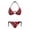 Abstract Flag, variant on Binienty Palm Jamaica Two Piece Bathing Suit, Stretchy Swimwear, Soft Fabric Elastic String Bikini Set Plus Size