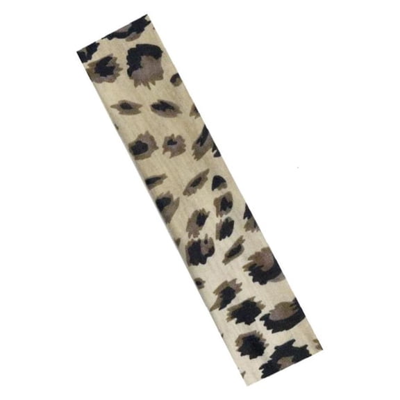 Weflink Leopard Print Athletic Hairband Stretchy Sweat Absorbent Hair Band For Exercise Yoga Outdoor